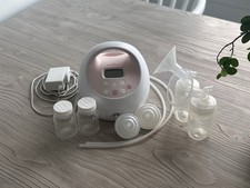 Spectra 2 Double Electric Breast Pump Nightlight w/Bottles, Tubing