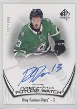 2021-22 SP Authentic Auto Future Watch 702/999 Riley Damiani #167 Auto 15ok