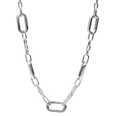 PANDORA Schmuck Damen-Halskette 925 Silber 45 cm 393861C00-45