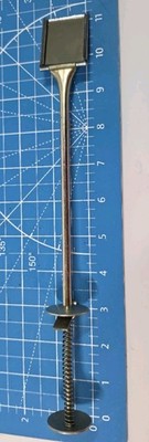 Vintage M M Mfg Tools Mechanics Inspection Mirror Spring Plunger Locking 