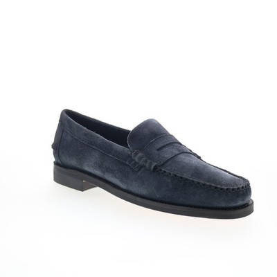Sebago Classic Dan Flesh Out Herren Blau Wildleder Freizeitschuh