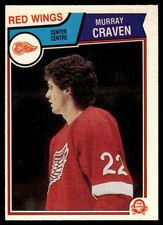 1983-84 O-Pee-Chee Murray Craven Rookie Detroit Red Wings #120