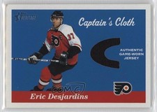 2001-02 Topps Heritage Captain's Cloth Eric Desjardins #CC-ED 12w4