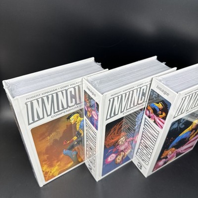 Invincible Compendium Hardcovers 1-3 DCBS Variant Editions (NEW