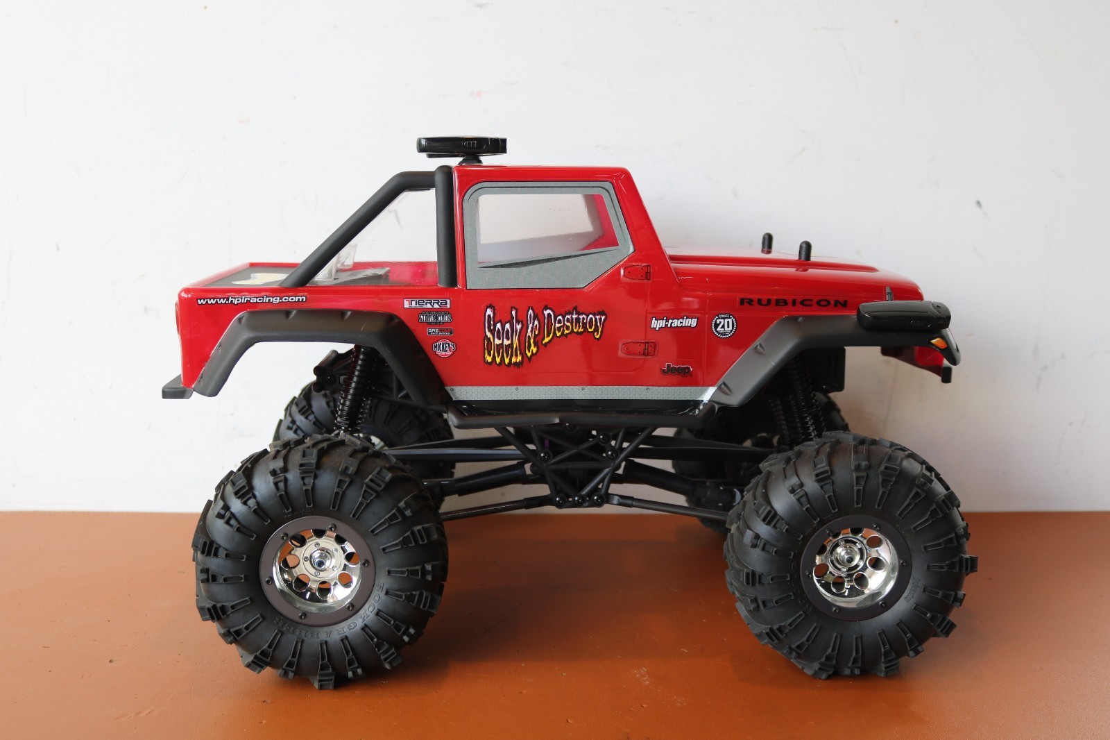 HPI Racing Crawler King w/ 2009 Jeep Wrangler Rubicon Body + 1 Shell - NOT RTR