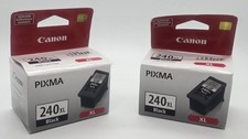 Genuine Canon BC-02 Black BJ Bubble Jet Ink Cartridge OEM New Sealed Bundle of 2