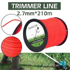 Strimmer Line Wire Cord Round Nylon Trimmer Line Wire Heavy Duty 2.7mm*210m 0.06 per metre