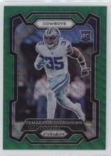 2023 Panini Prizm Rookies Green Wave Prizm DeMarvion Overshown #323 0jk3