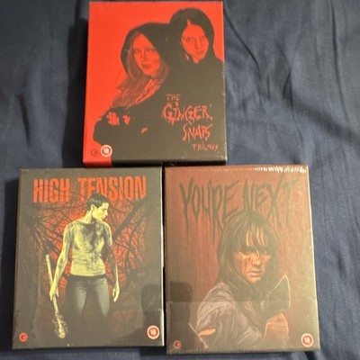 Second Sight Films Ginger Snaps/High Tension/You re Next 4K UHD & Blu-ray
