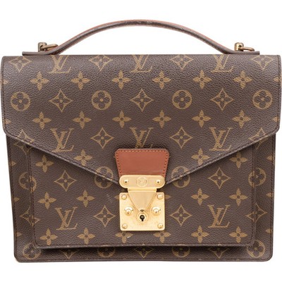 Louis Vuitton Monogram Canvas Monceau Handbag Tasche