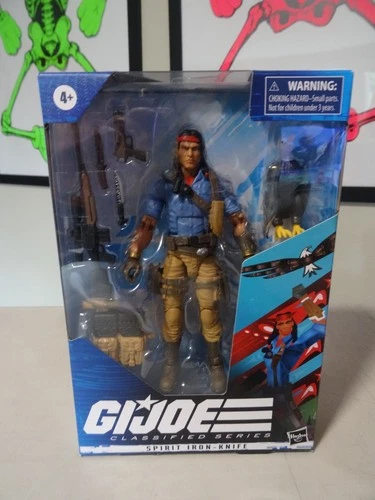 NEW GI JOE Classified Series #36 SPIRIT IRON-KNIFE &Freedom Action Figure HASBRO