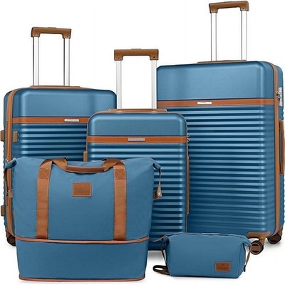 Joyway TR010 5-Piece Luggage Set ABS Hardshell Spinner Suitcase