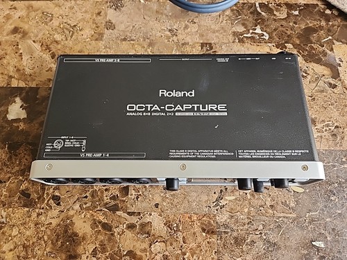 Roland OCTA-CAPTURE UA-1010 Audio Interface Digital Recorder with adapter