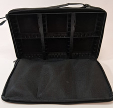 Case Logic Cassette Tape Holder Storage Case Media Organizer Black 30 Capacity