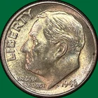 1946-D Roosevelt Dime Silver Brilliant Uncirculated BU Coin #38270