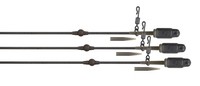 Fox Edges Naturals Tuff Tungsten Tubing Heli Clip Rigs