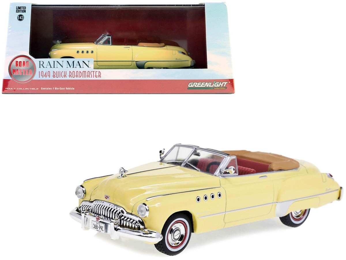 1949 Buick Roadmaster Convertible 1/43 Diecast Model Car Cream Red