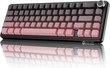 ATTACK SHARK X66 60% Tri Mode Mechanical Keyboard with Knob, Side Printed