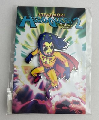 Hiro Quest 2 Steve Aoki Double Helix Pin Collectacon Exclusive Limited 14/77