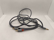 3.5mm stereo AUX to dual RCA audio cable