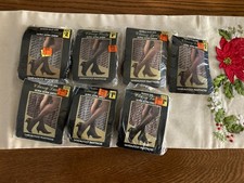 7 Packs Ultra Ultra Sheer Pantyhose Nylon Stocking One Size Queen Size Fr Coffee