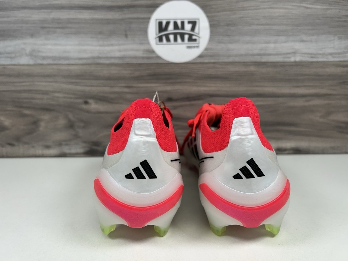Adidas PREDATOR ELITE FT FG Lucid Red Black White Soccer Cleats