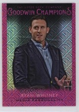 2021 Upper Deck Goodwin Champions Platinum Pink Traxx /299 Ryan Whitney #38 l5w