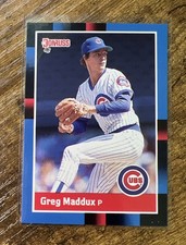 1988 Donruss Greg Maddux No. 539 Baseball