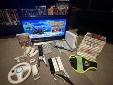 Console Nintendo Wii, giochi (15) + controller e accessori