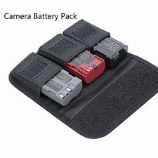 Camera Battery Case with Card Holder 5.91 x 2.95 x 1.3 in 