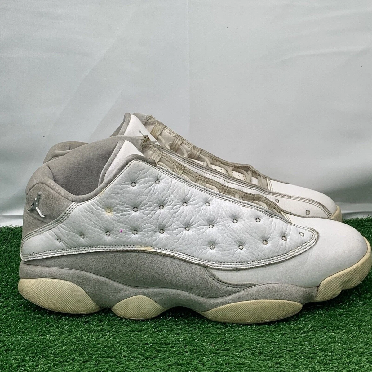 Air Jordan 13 Retro Low White Metallic Silver Sneakers Shoes 310810-100 Air Jordan 13 Retro Low Pure Platinum - 310810-100 main image 4