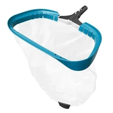 POOLWHALE Pool Net - Professional Swimming Pool Leaf Skimmer Rake, Aluminum 20"