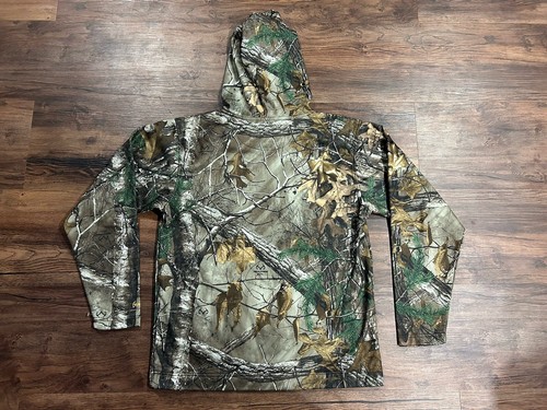 Gamehide Men's Woodsman Real Tree Camo Hunting Hoodie LARGE - Picture 3 of 3