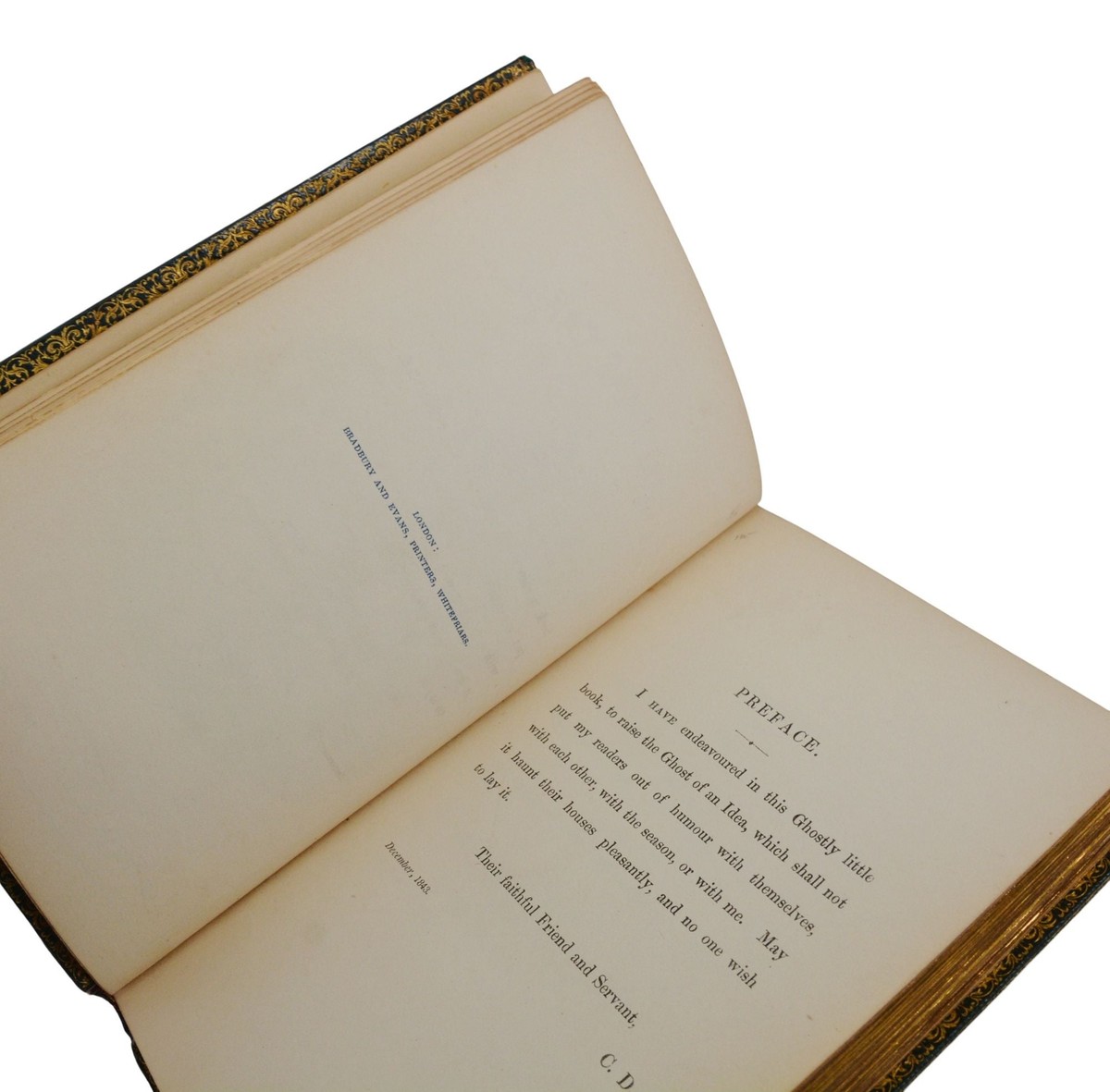 CHARLES DICKENS ~ The Christmas Books ~ Christmas Carol 1843 First