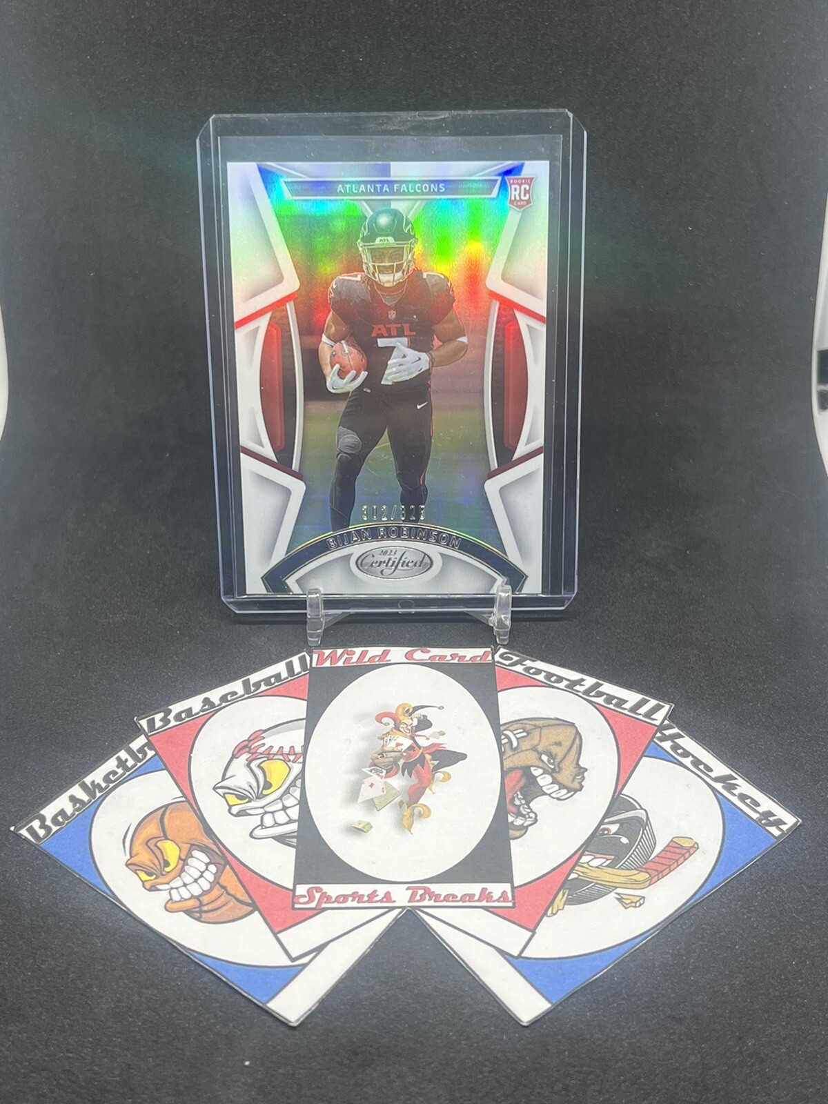 2023 Panini Certified Bijan Robinson RC Mirror #111 /325 Atlanta Falcons