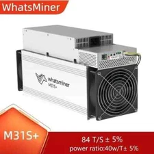 MicroBT Whatsminer M31S+ 84T BTC ASIC Bitcoin Miner S19 FROM CANADA