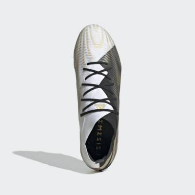 Adidas Nemeziz.1 Fg Mens Firm Ground Soccer Cleats Cloud White/Gold EH0555  NEW! | eBay