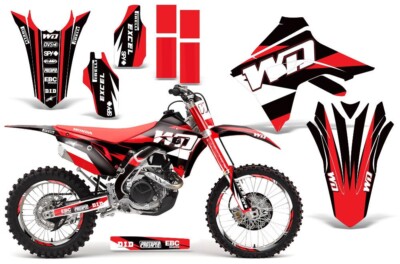 WD Graphics Kit Fit Honda CRF250R 18-21 450R&RX 17-20 Bike Decal 