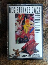 ELTON JOHN REG STRIKES BACK 1988 MCA RECORDS Cassette Pre-Owned Tested