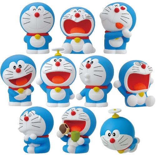 Doraemon Soft Vinyl Finger Puppet Ensky 1-Inch Mini-Figure - Picture 1 of 21