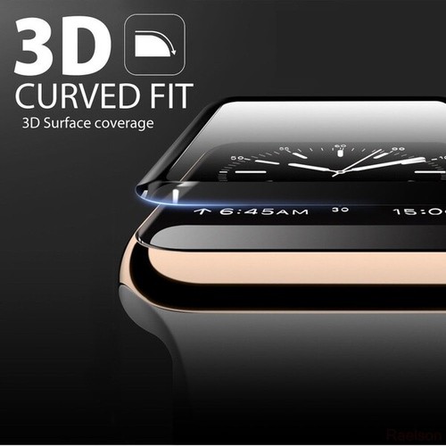 2-PACK 3D Tempered Glass Screen Protector For iWatch Watch 38/42/40/44mm - 第 9/10 張圖片