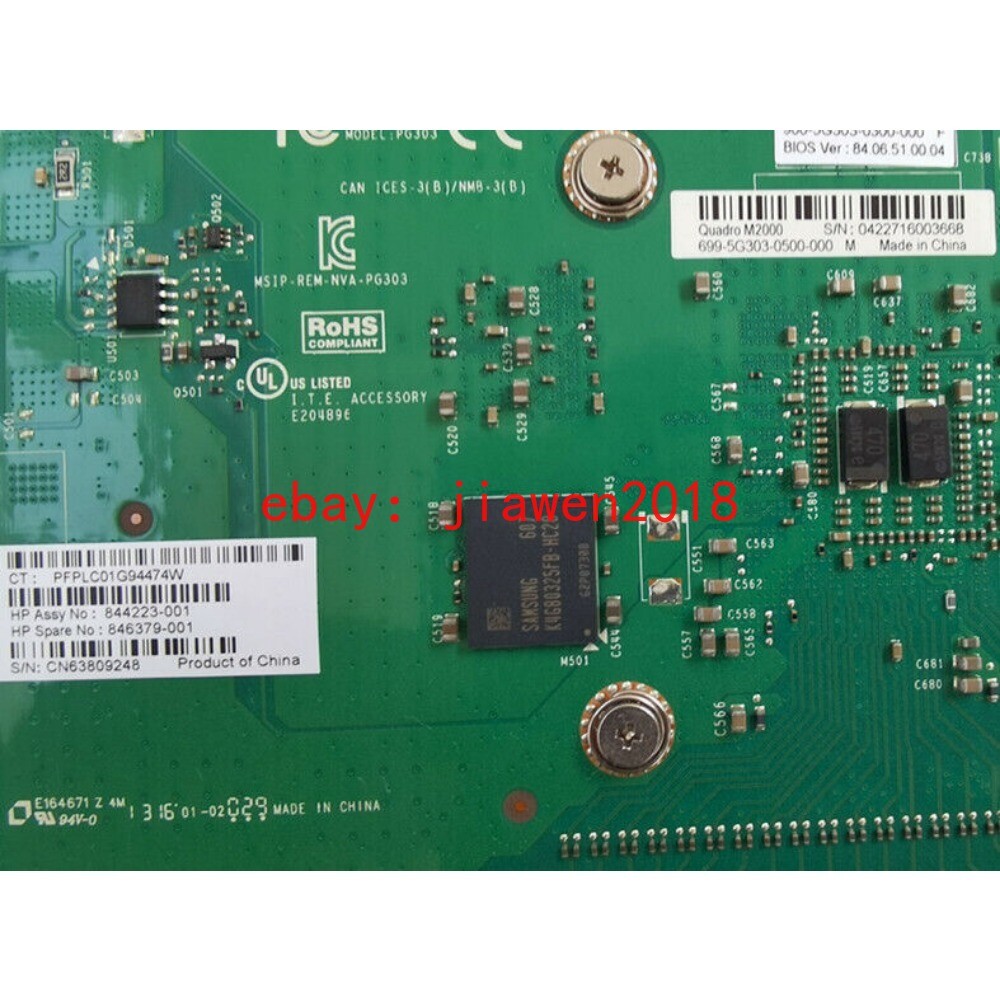 Nvidia Quadro M2000 4GB GDDR5 PCIe 4-Port Video Graphics Card | eBay