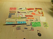 RC VINTAGE SMALL LOT STICKERS + KEYCHAIN 1987 KYOSHO WORLD CHAMPION 2WD