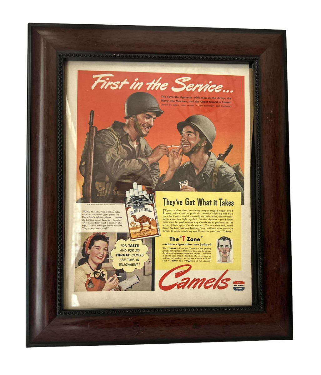 camel cigarettes advertising history 1943 Advertising for Camel Cigarettes 