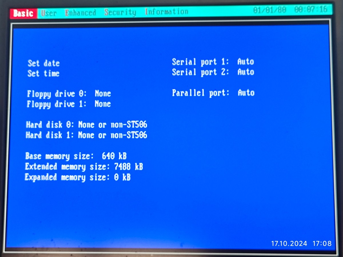 386 CPU BOARD Nokia Data AC41208 from Alfaskop Desktop m326SX