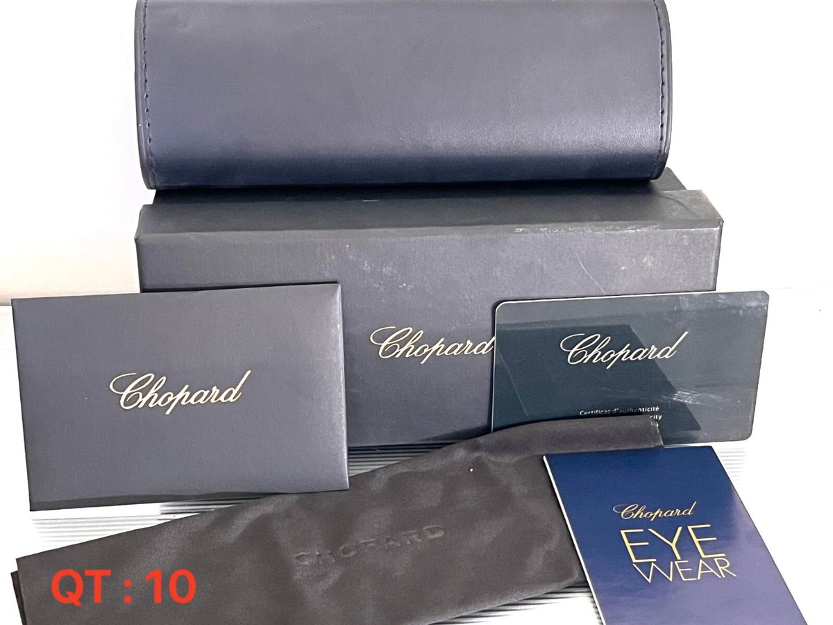 Chopard Glasses Case Hard Case Blue Leather Magnetic Full Chopard Glasses Case Hard Case Blue Leather Magnetic Full