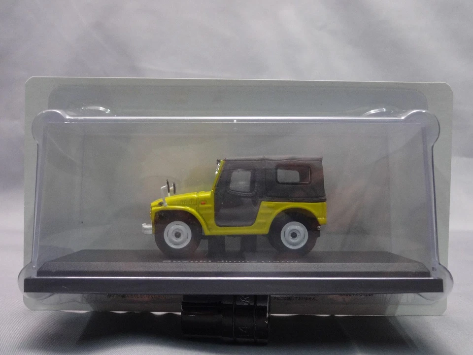 Suzuki Jimny 1970 Amarillo Escala 1/43 Caja Mini Coche Exhibición Diecast Vol 59 Foto 2 de 4