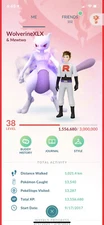Pokemon Accout Level 38