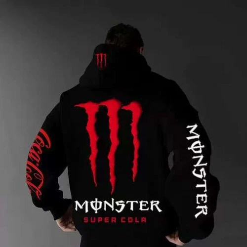 Suéter con capucha 3D Monster Energy Fashion para hombre diseño multicolor DE - Imagen 38 de 42