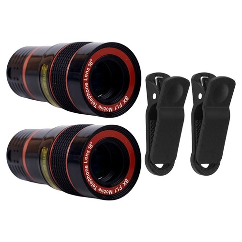 2pcs Outdoor Single Macro Lens Single Macro Camera Lens Phone Macro Lens - 第 3/12 張圖片